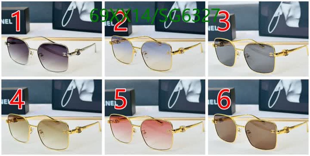 Chanel-Glasses Code: SG6327 $: 69USD