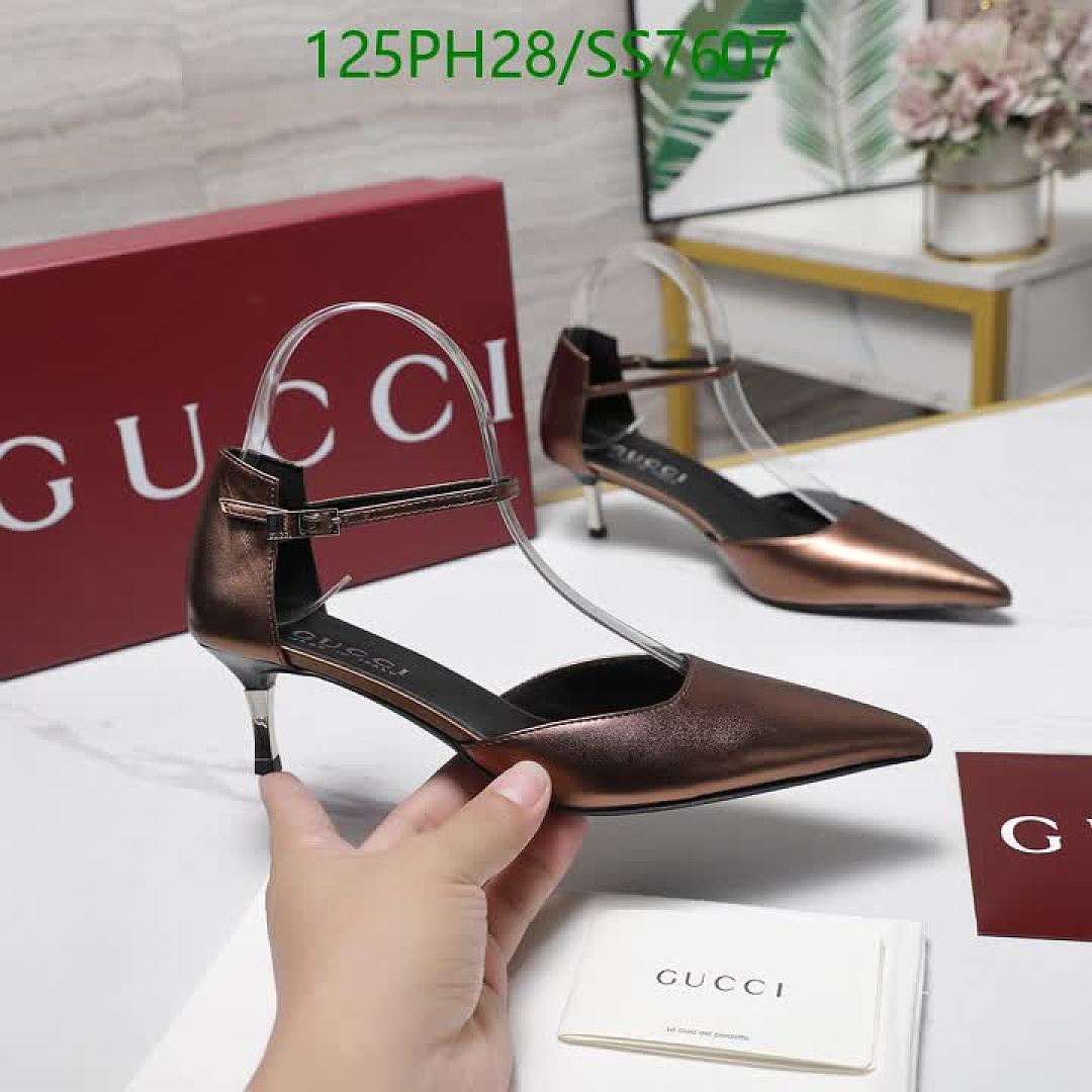 Gucci-Women Shoes Code: SS7607 $: 125USD
