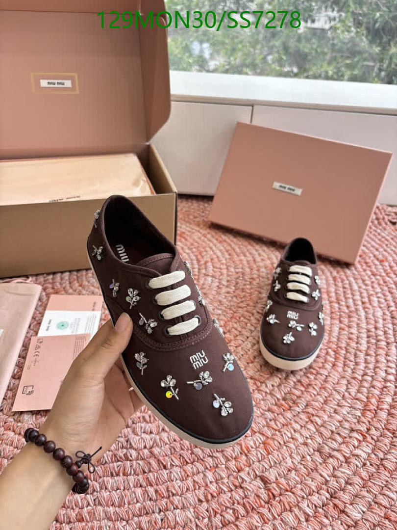 Miu Miu-Women Shoes Code: SS7278 $: 129USD