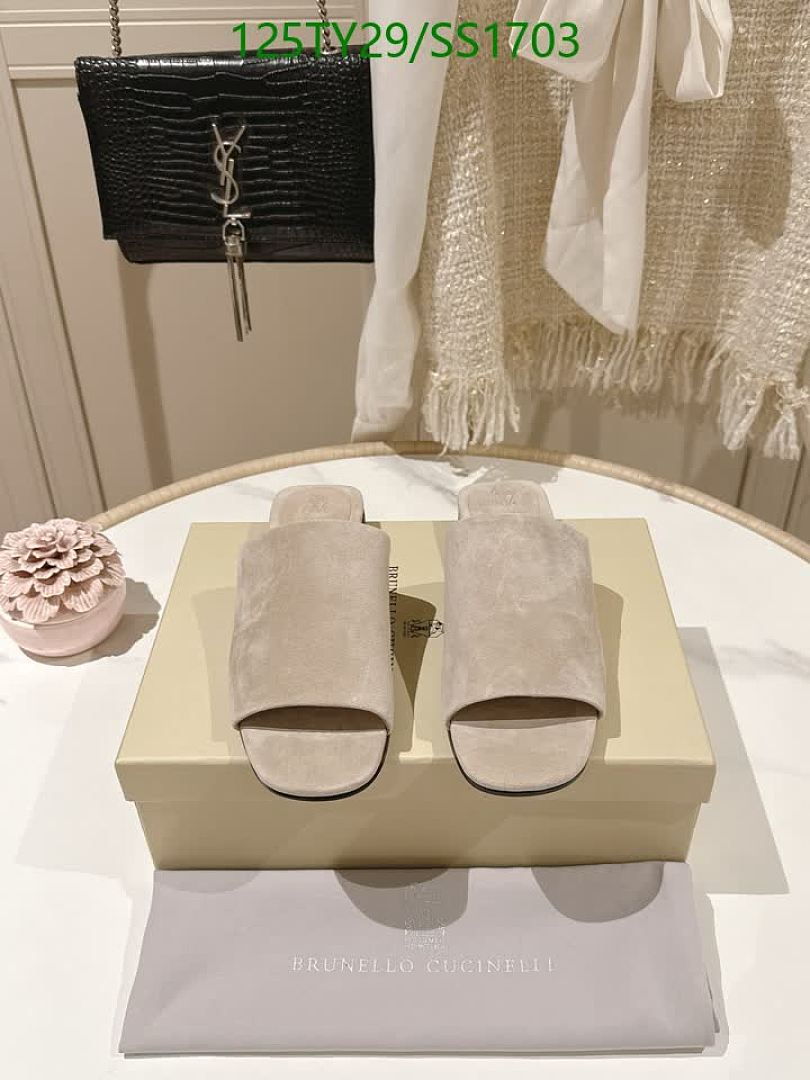 Brunello Cucinelli-Women Shoes Code: SS1703 $: 125USD