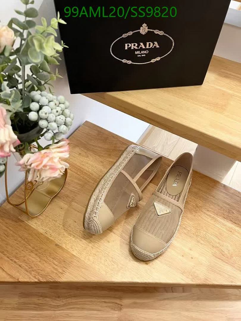 Prada-Women Shoes Code: SS9820 $: 99USD