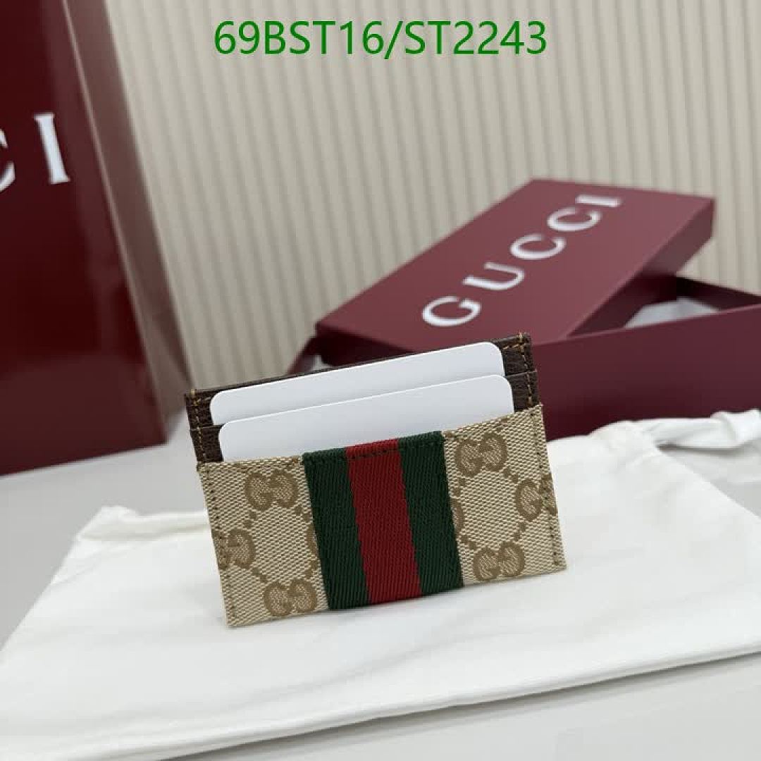 Gucci-Wallet Mirror Quality Code: ST2243 $: 69USD