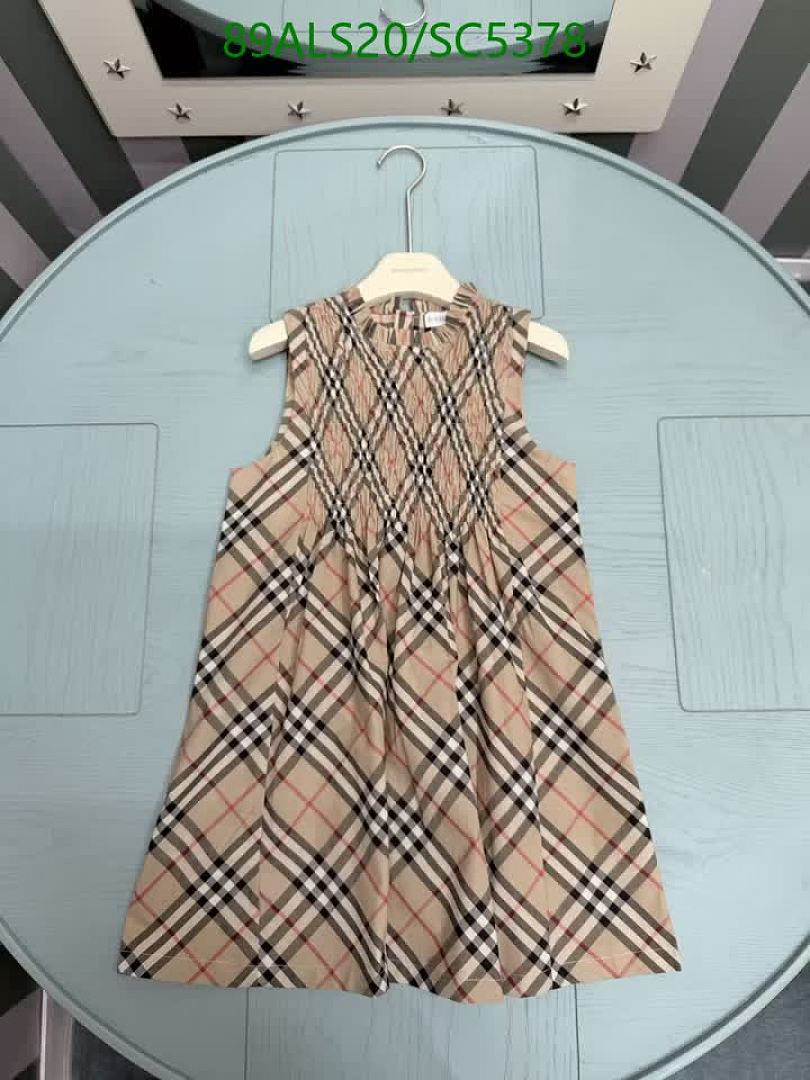 Burberry-Kids Clothing Code: SC5378 $: 89USD