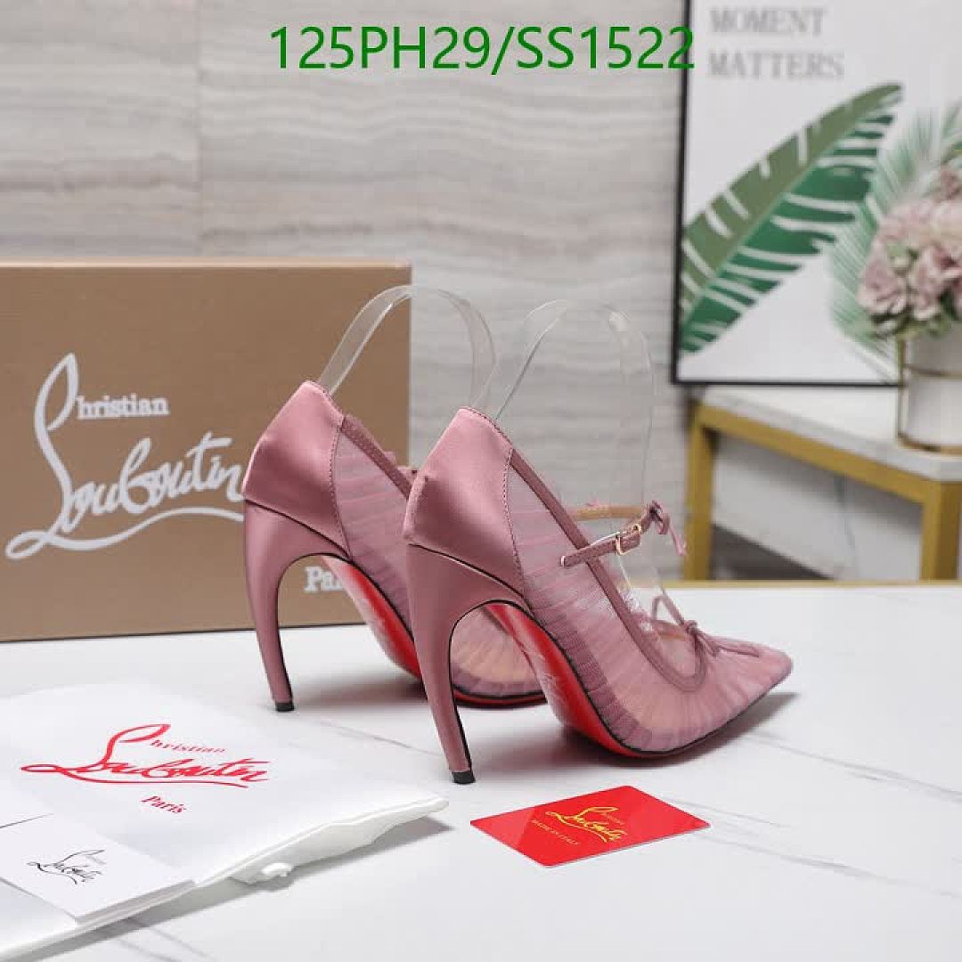 Christian Louboutin-Women Shoes Code: SS1522 $: 125USD