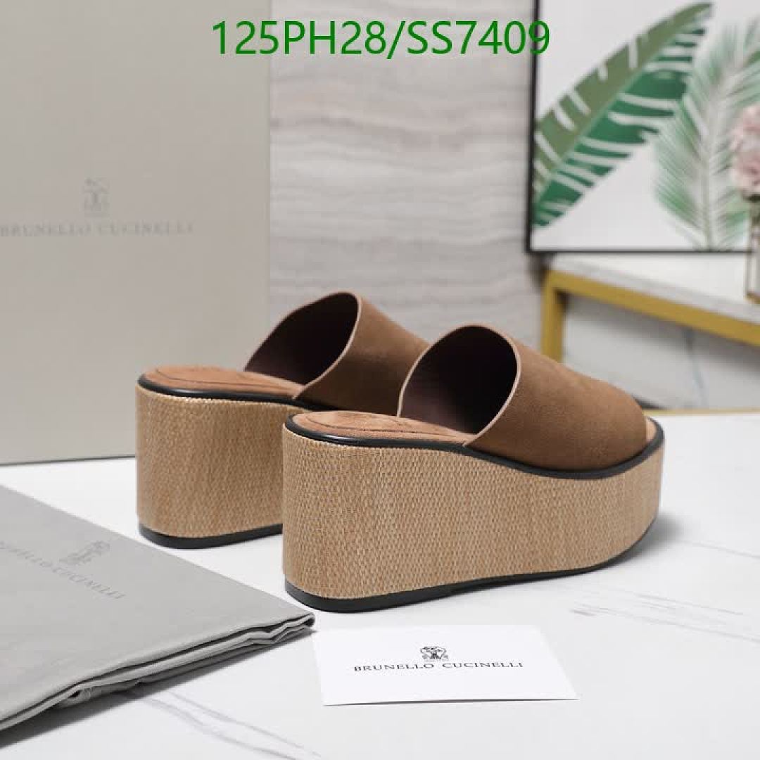 Brunello Cucinelli-Women Shoes Code: SS7409 $: 125USD
