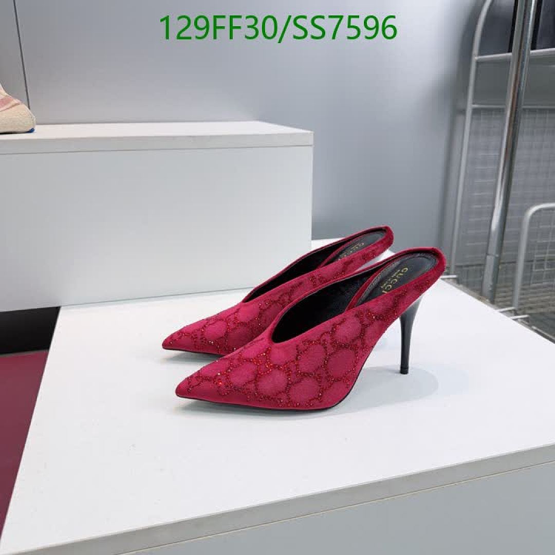 Gucci-Women Shoes Code: SS7596 $: 129USD