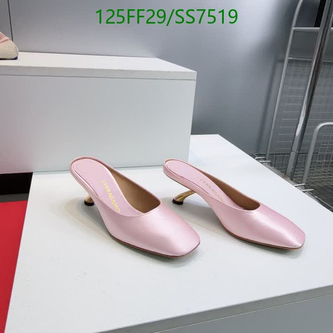 Ferragamo-Women Shoes Code: SS7519 $: 125USD