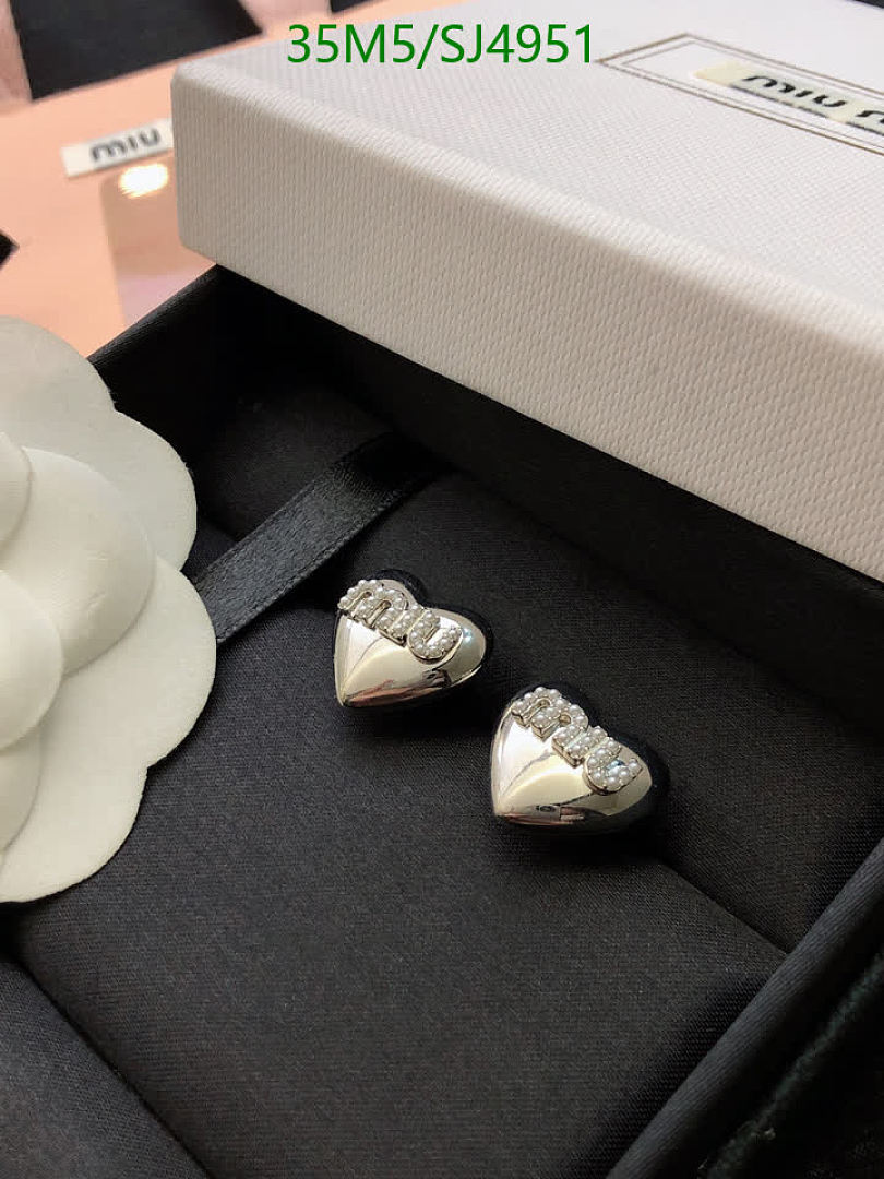 Miu Miu-Jewelry Code: SJ4951 $: 35USD