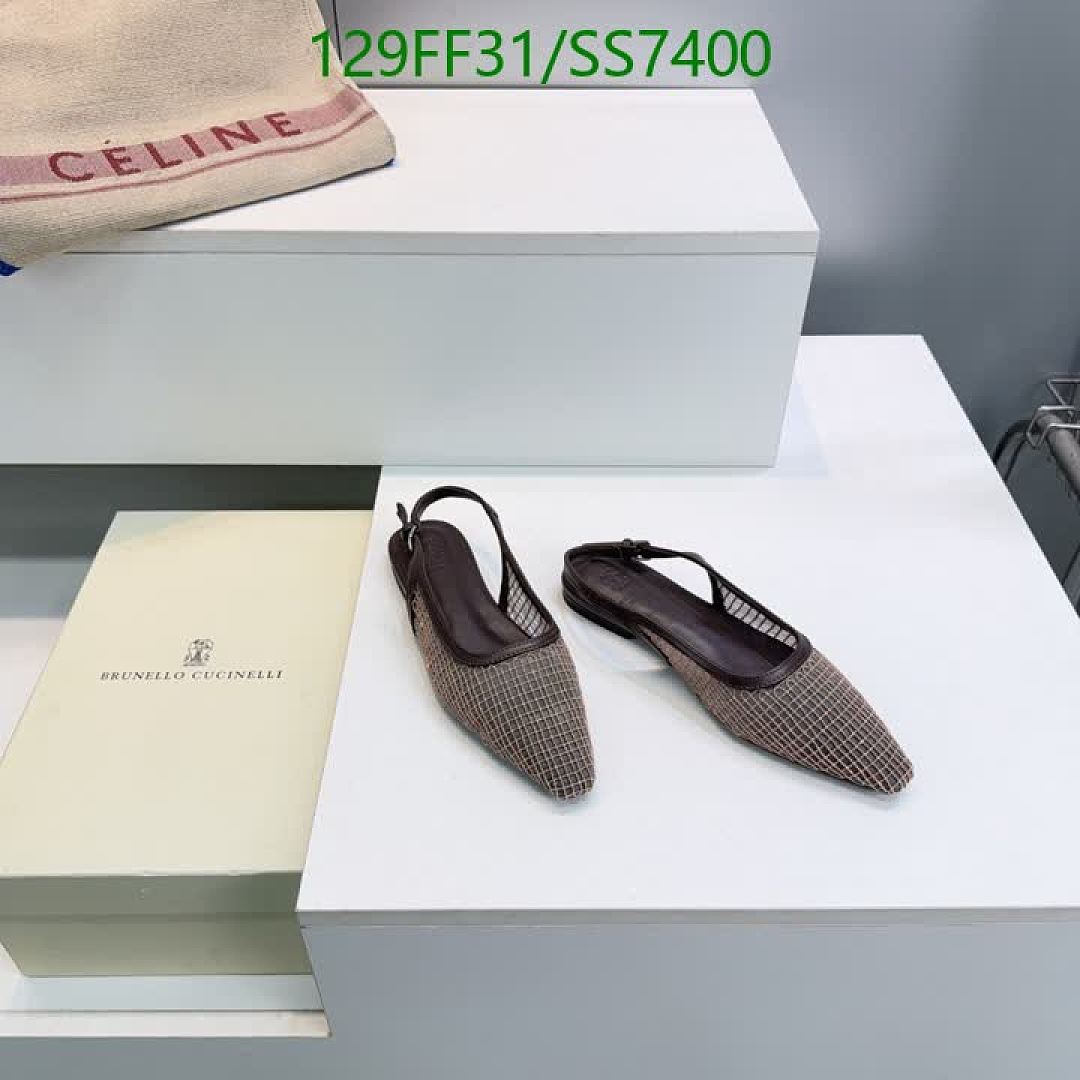 Brunello Cucinelli-Women Shoes Code: SS7400 $: 129USD