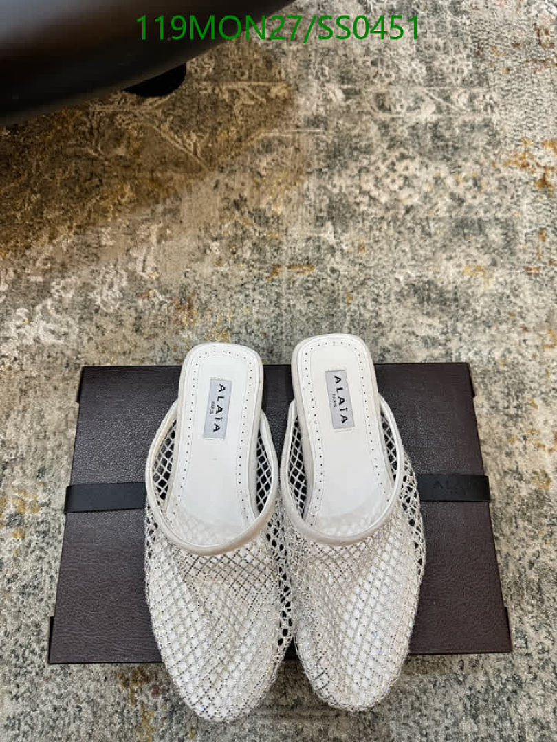 Alaia-Women Shoes Code: SS0451 $: 119USD