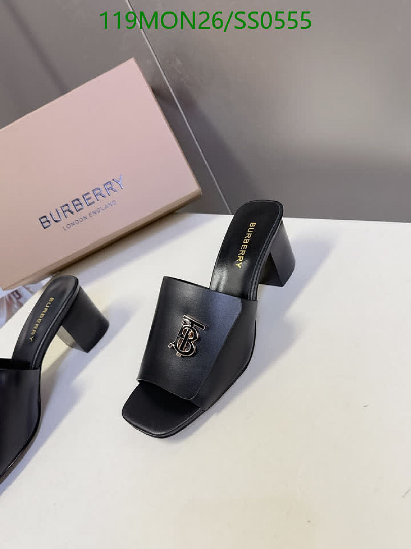 Burberry-Women Shoes Code: SS0555 $: 119USD
