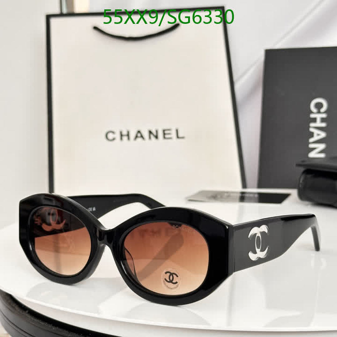 Chanel-Glasses Code: SG6330 $: 55USD