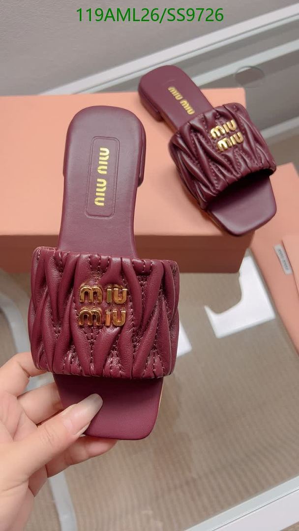 Miu Miu-Women Shoes Code: SS9726 $: 119USD
