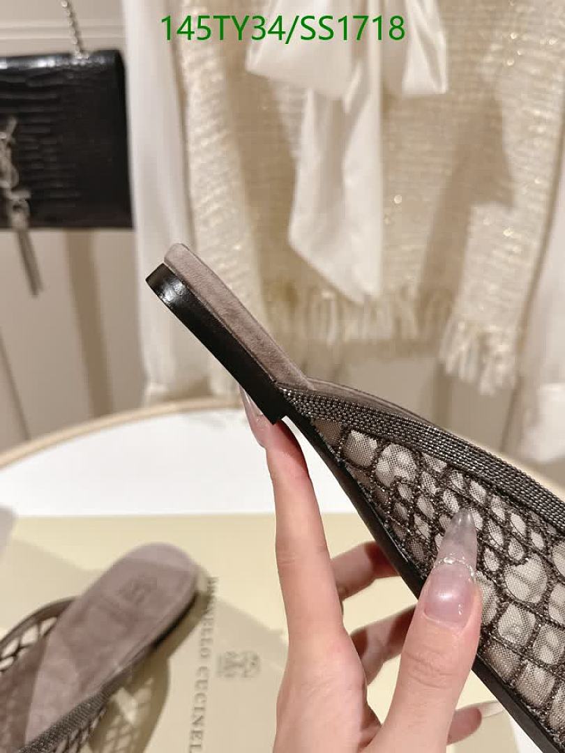 Brunello Cucinelli-Women Shoes Code: SS1718 $: 145USD