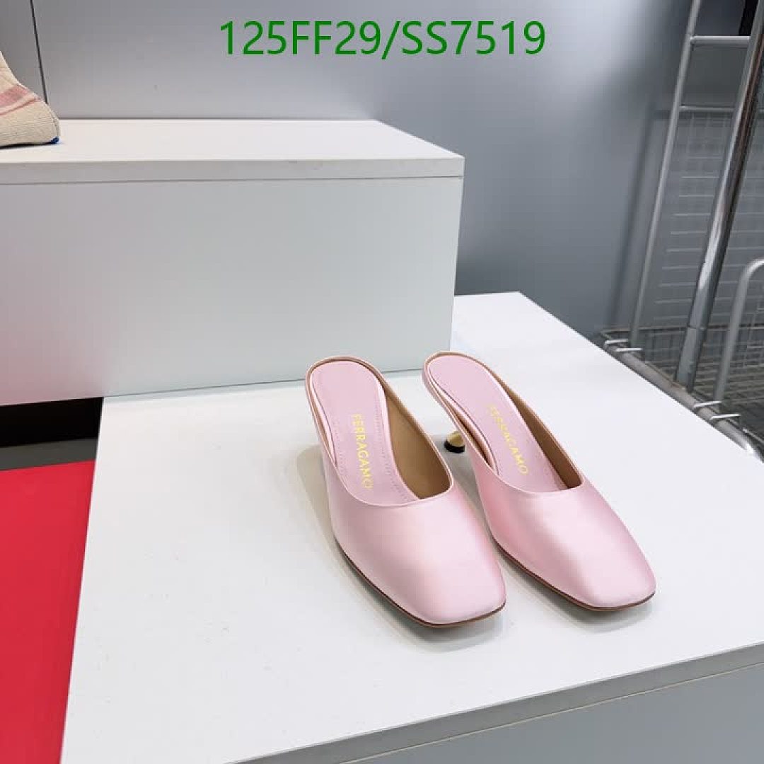 Ferragamo-Women Shoes Code: SS7519 $: 125USD