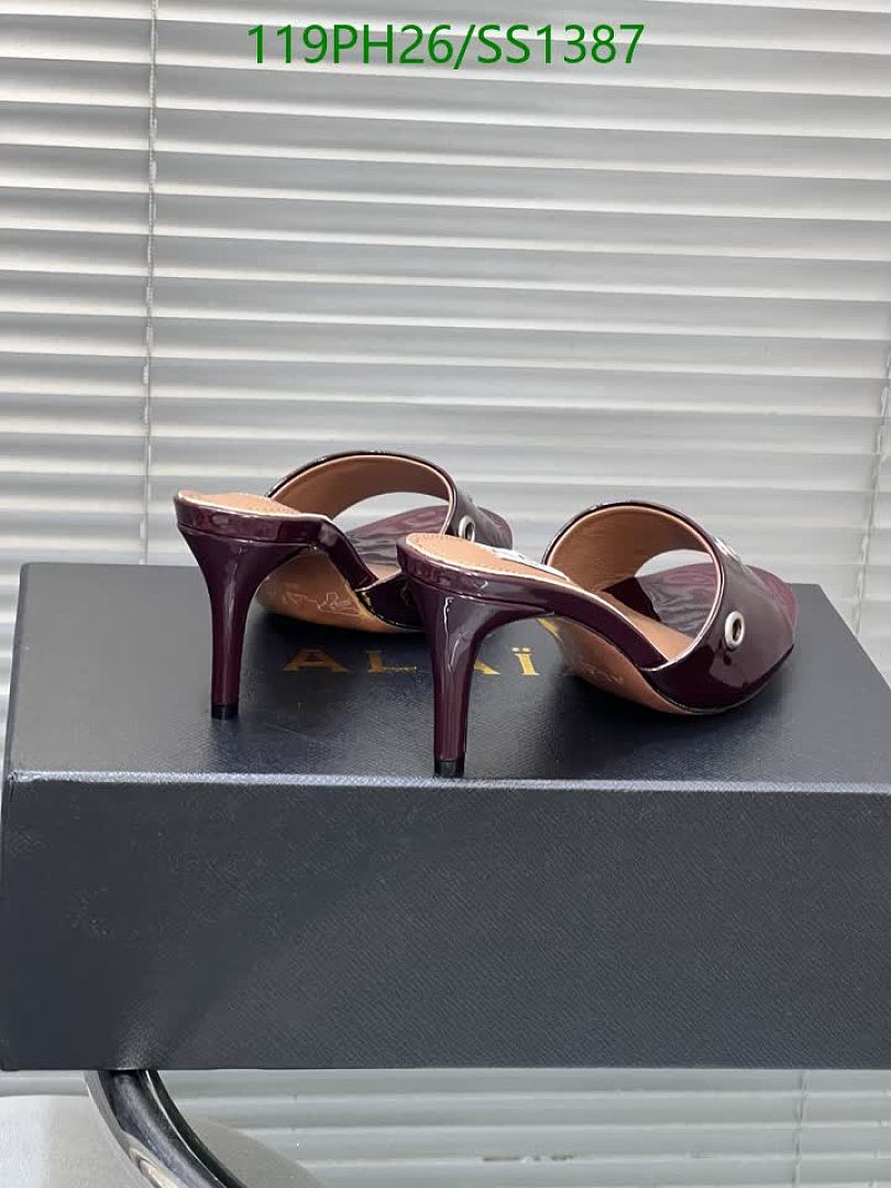 Alaia-Women Shoes Code: SS1387 $: 119USD