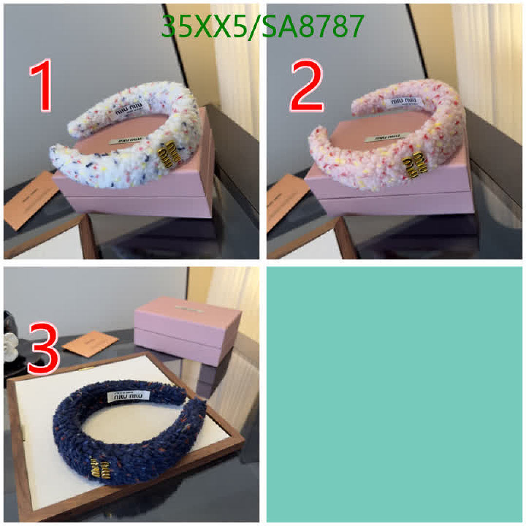MIU MIU-Headband Code: SA8787 $: 35USD