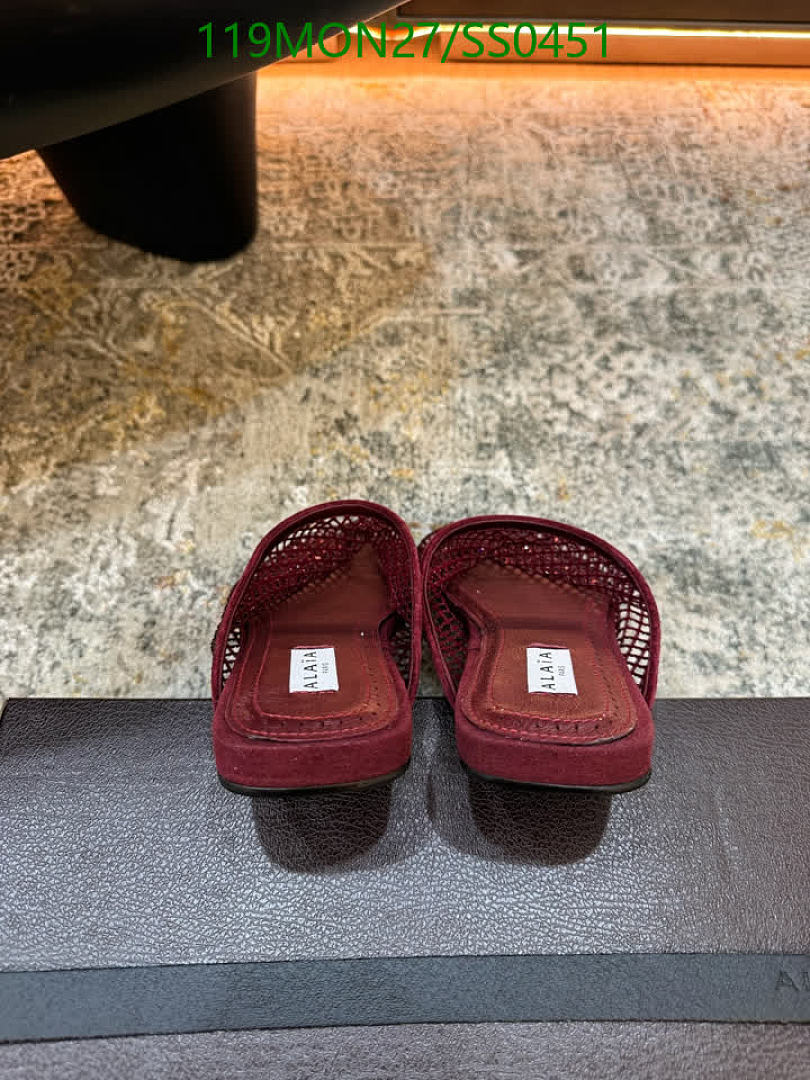 Alaia-Women Shoes Code: SS0451 $: 119USD