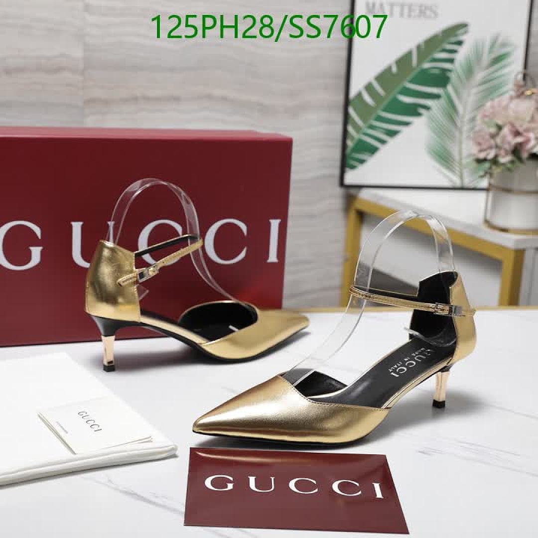 Gucci-Women Shoes Code: SS7607 $: 125USD