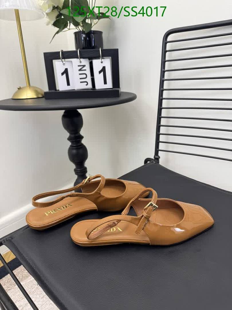 Prada-Women Shoes Code: SS4017 $: 125USD