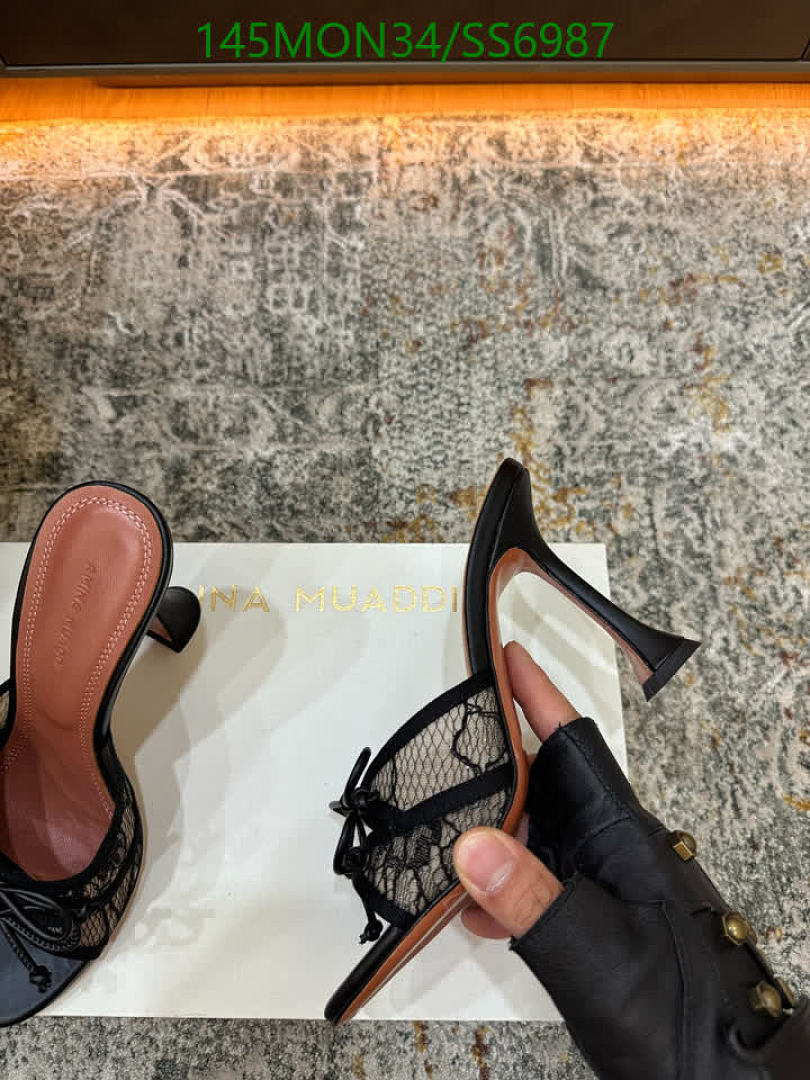 Amina Muaddi-Women Shoes Code: SS6987 $: 145USD