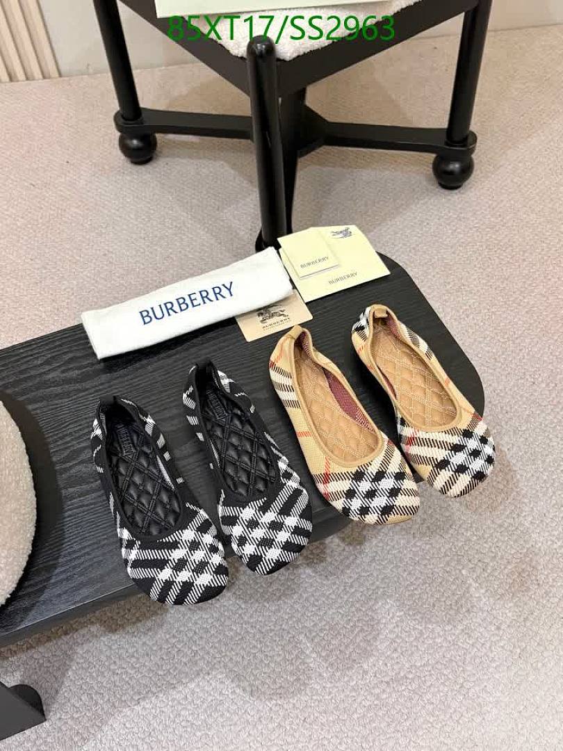 Burberry-Women Shoes Code: SS2963 $: 85USD