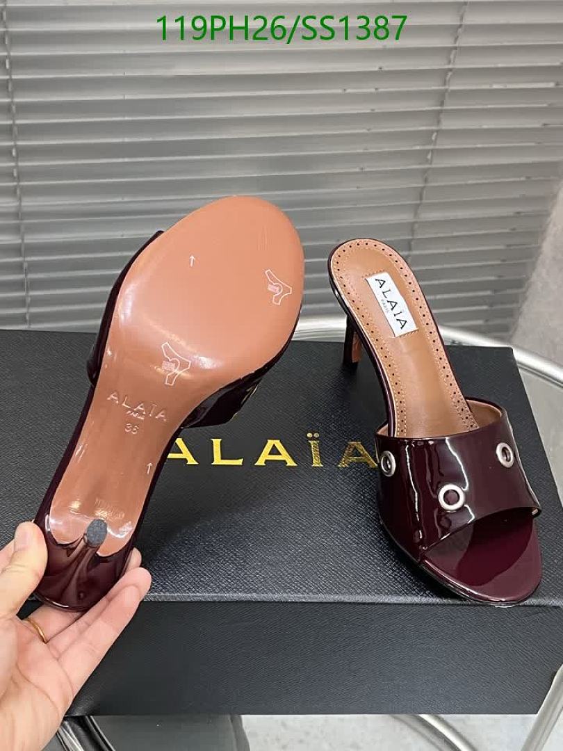 Alaia-Women Shoes Code: SS1387 $: 119USD