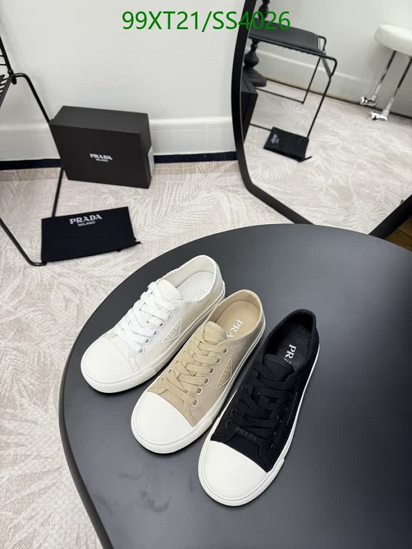 Prada-Women Shoes Code: SS4026 $: 99USD