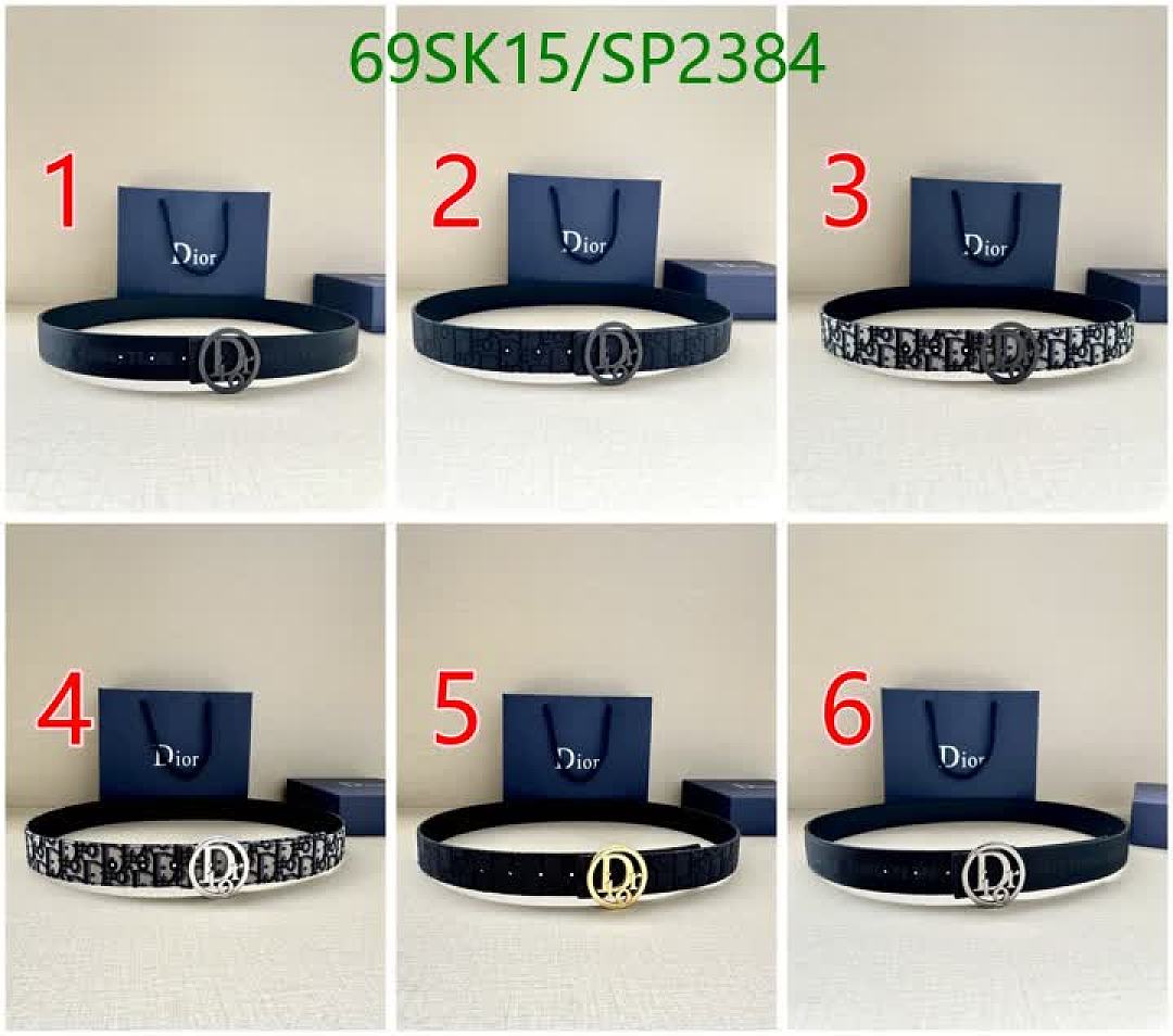 Dior-Belts Code: SP2384 $: 69USD