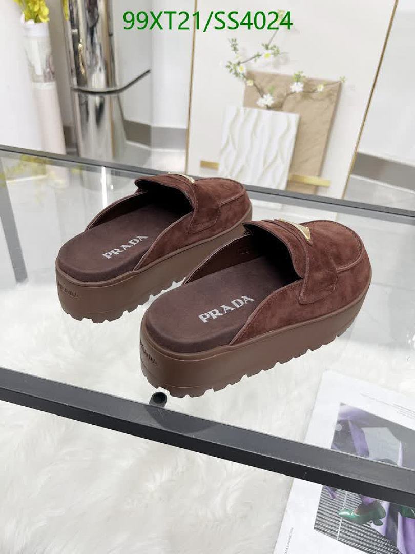 Prada-Women Shoes Code: SS4024 $: 99USD