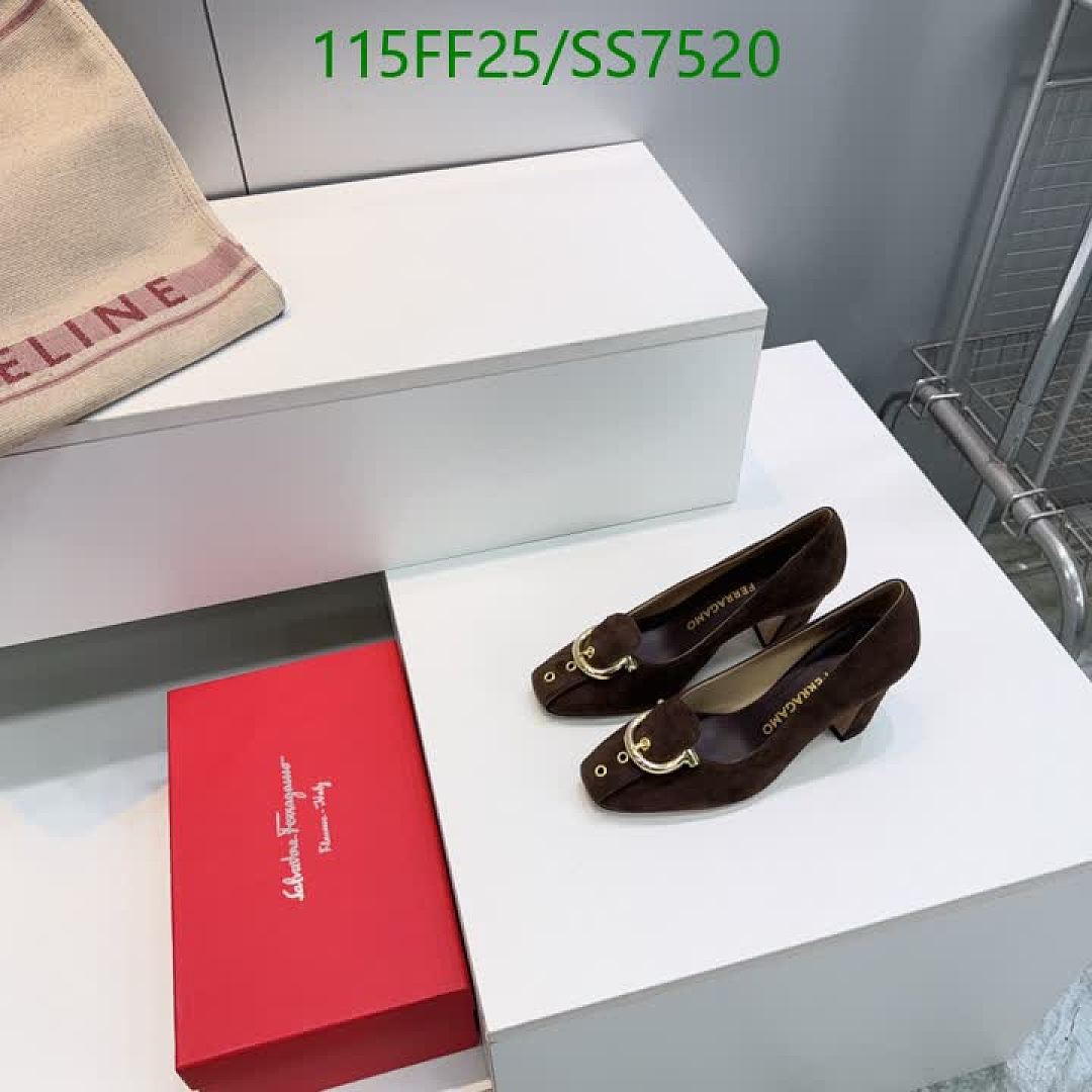 Ferragamo-Women Shoes Code: SS7520 $: 115USD