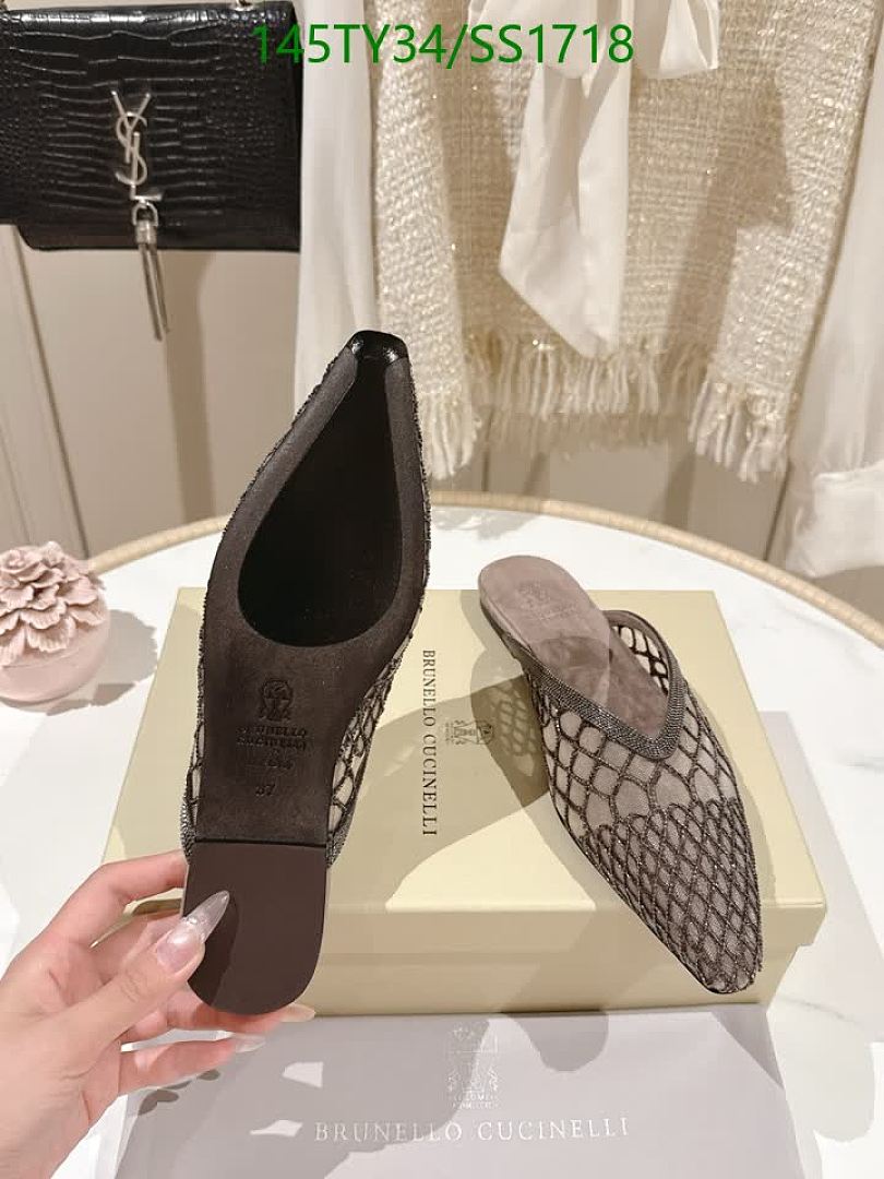 Brunello Cucinelli-Women Shoes Code: SS1718 $: 145USD