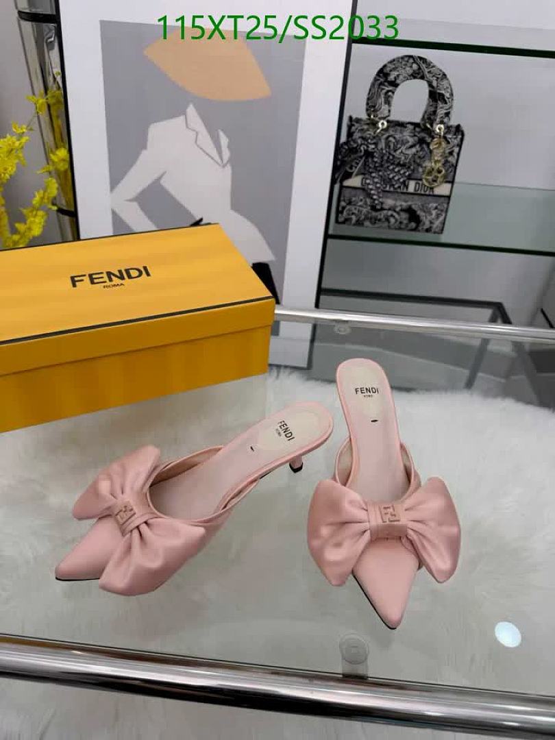 Fendi-Women Shoes Code: SS2033 $: 115USD