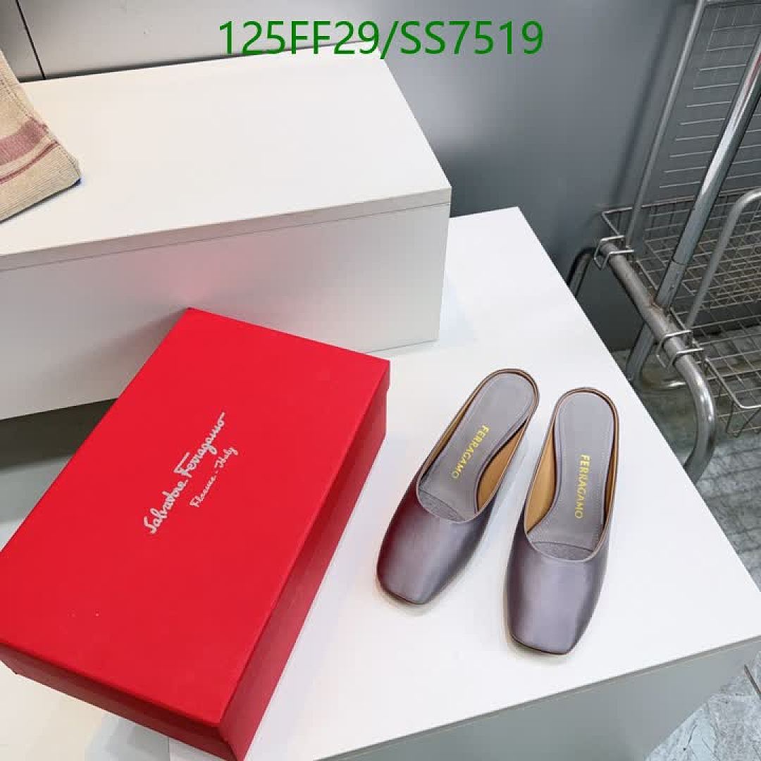 Ferragamo-Women Shoes Code: SS7519 $: 125USD