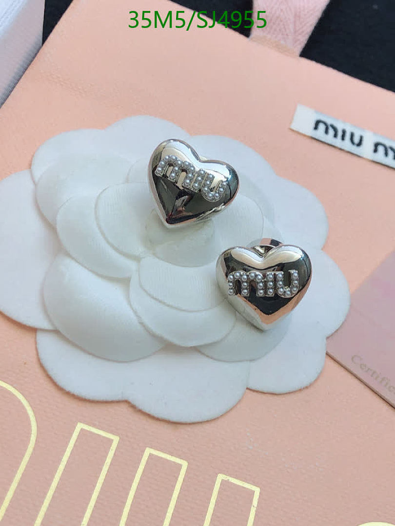 Miu Miu-Jewelry Code: SJ4955 $: 35USD