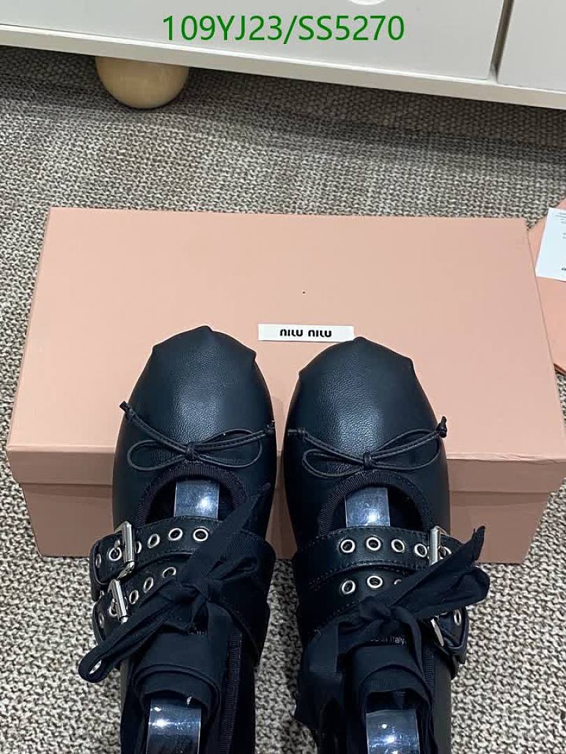 Miu Miu-Women Shoes Code: SS5270 $: 109USD