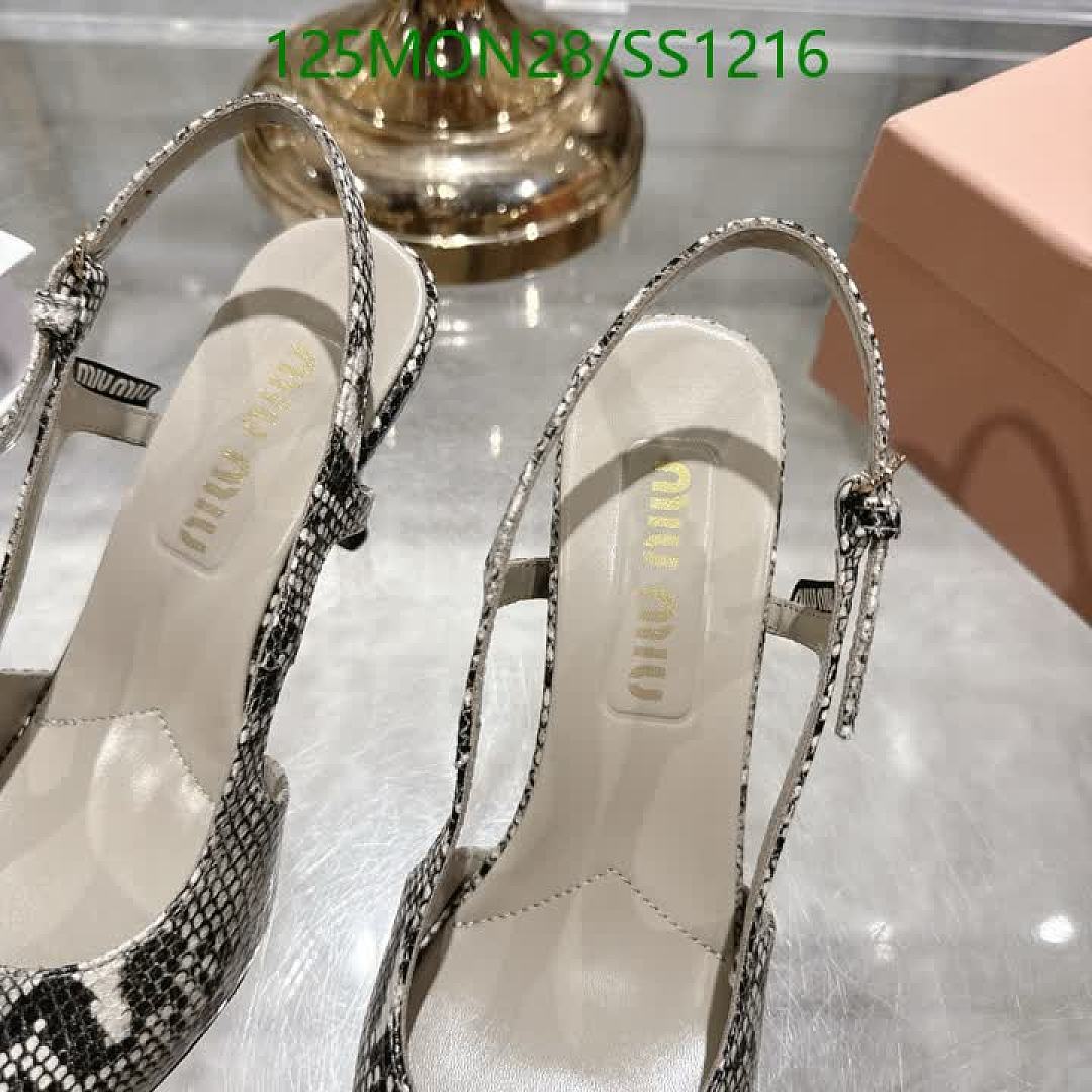 Miu Miu-Women Shoes Code: SS1216 $: 125USD