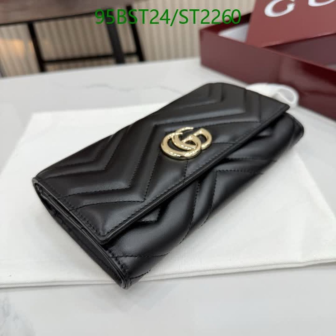 Gucci-Wallet Mirror Quality Code: ST2260 $: 95USD
