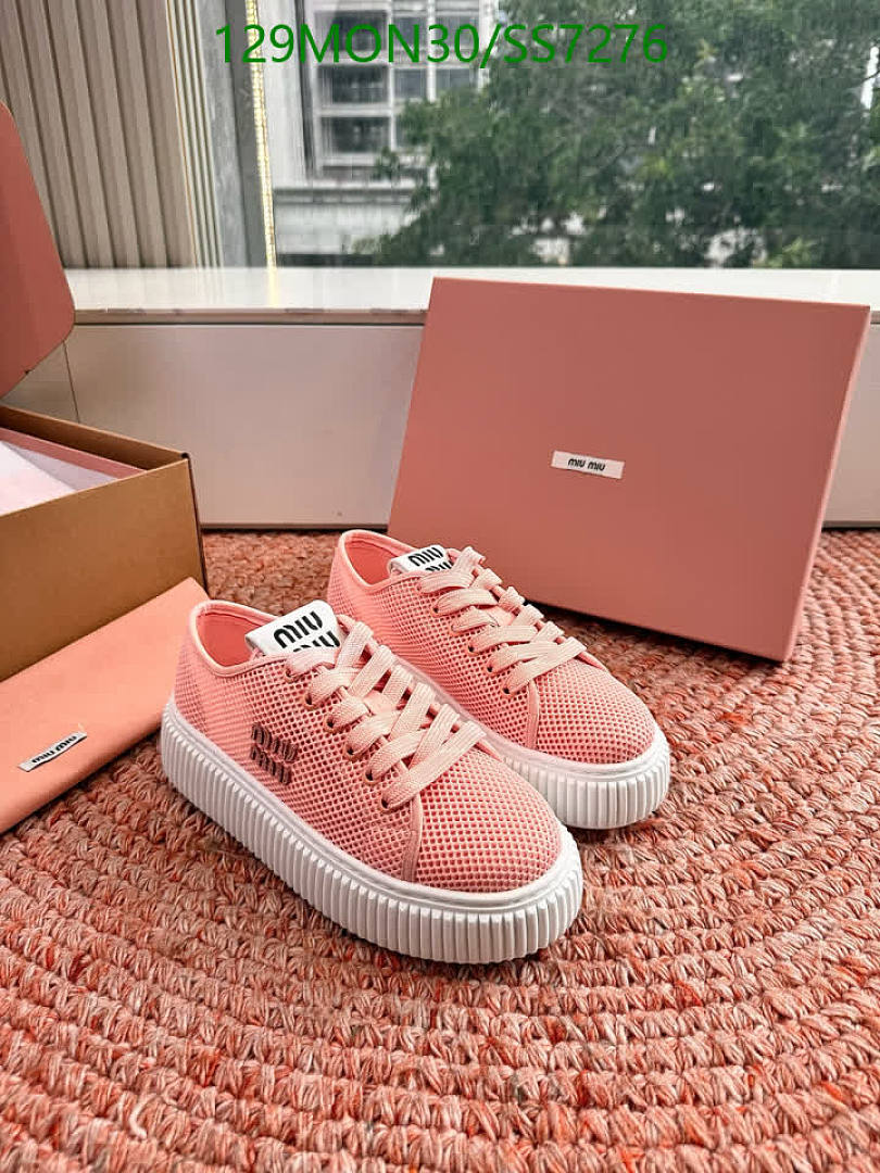 Miu Miu-Women Shoes Code: SS7276 $: 129USD