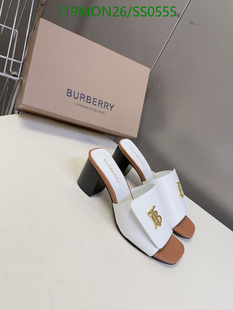 Burberry-Women Shoes Code: SS0555 $: 119USD