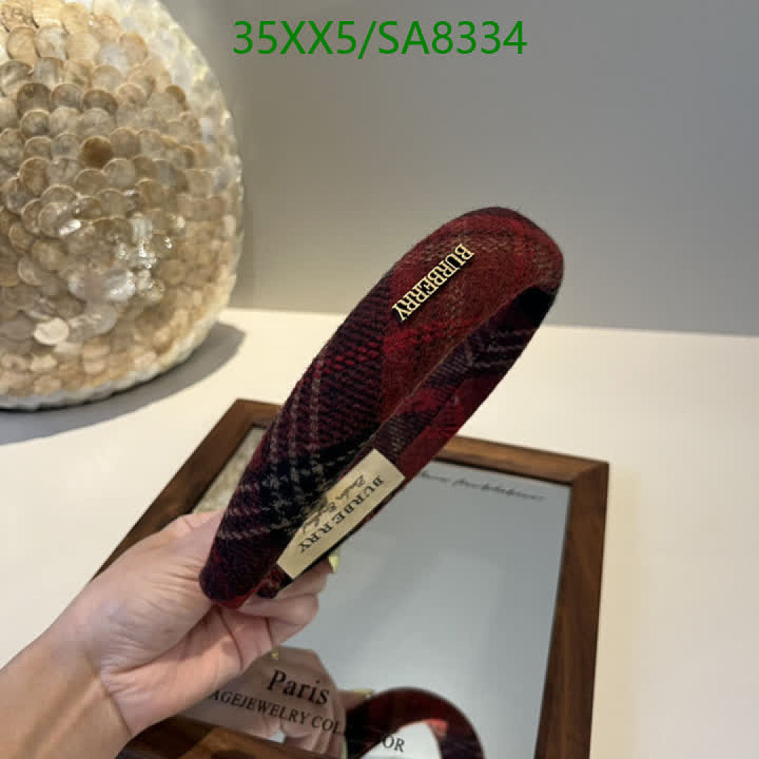 Burberry-Headband Code: SA8334 $: 35USD