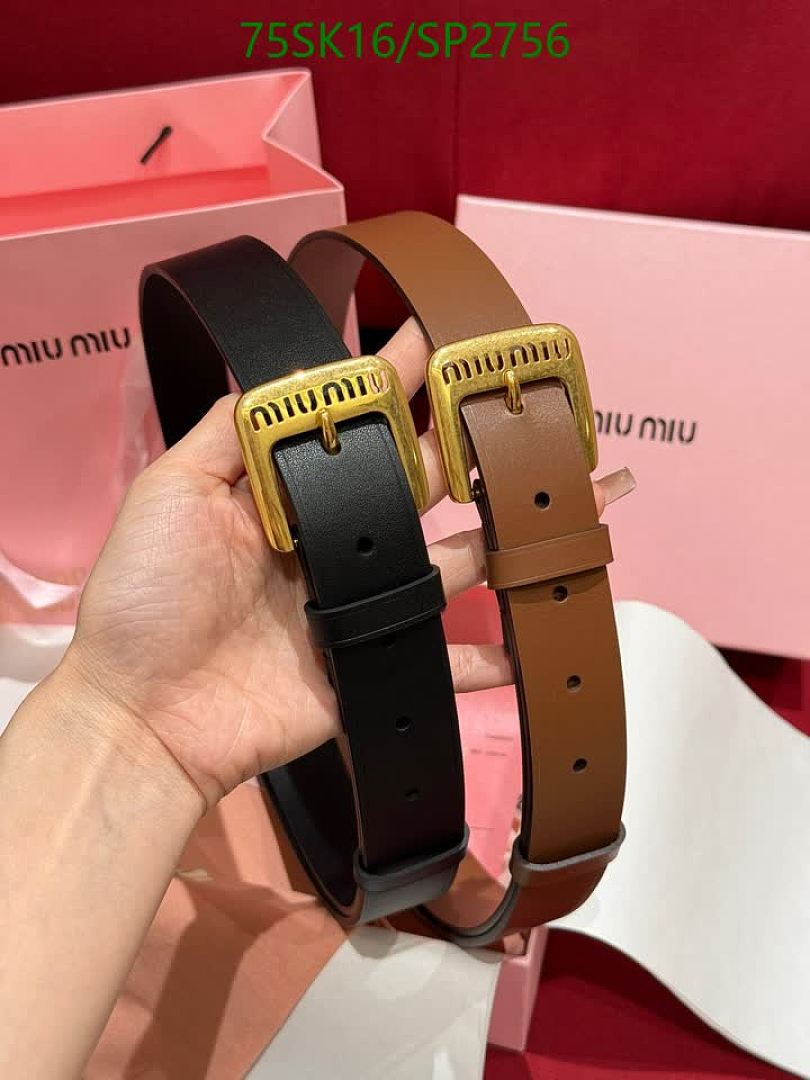 MIU MIU-Belts Code: SP2756 $: 75USD
