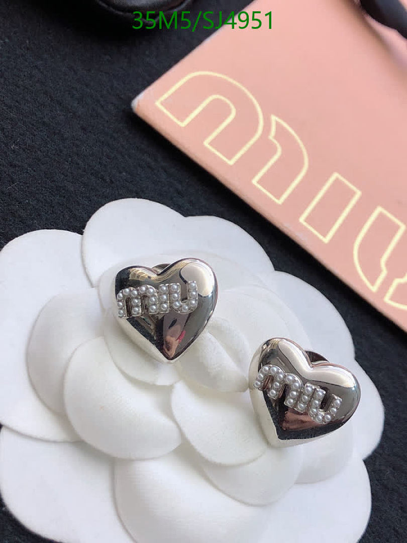 Miu Miu-Jewelry Code: SJ4951 $: 35USD