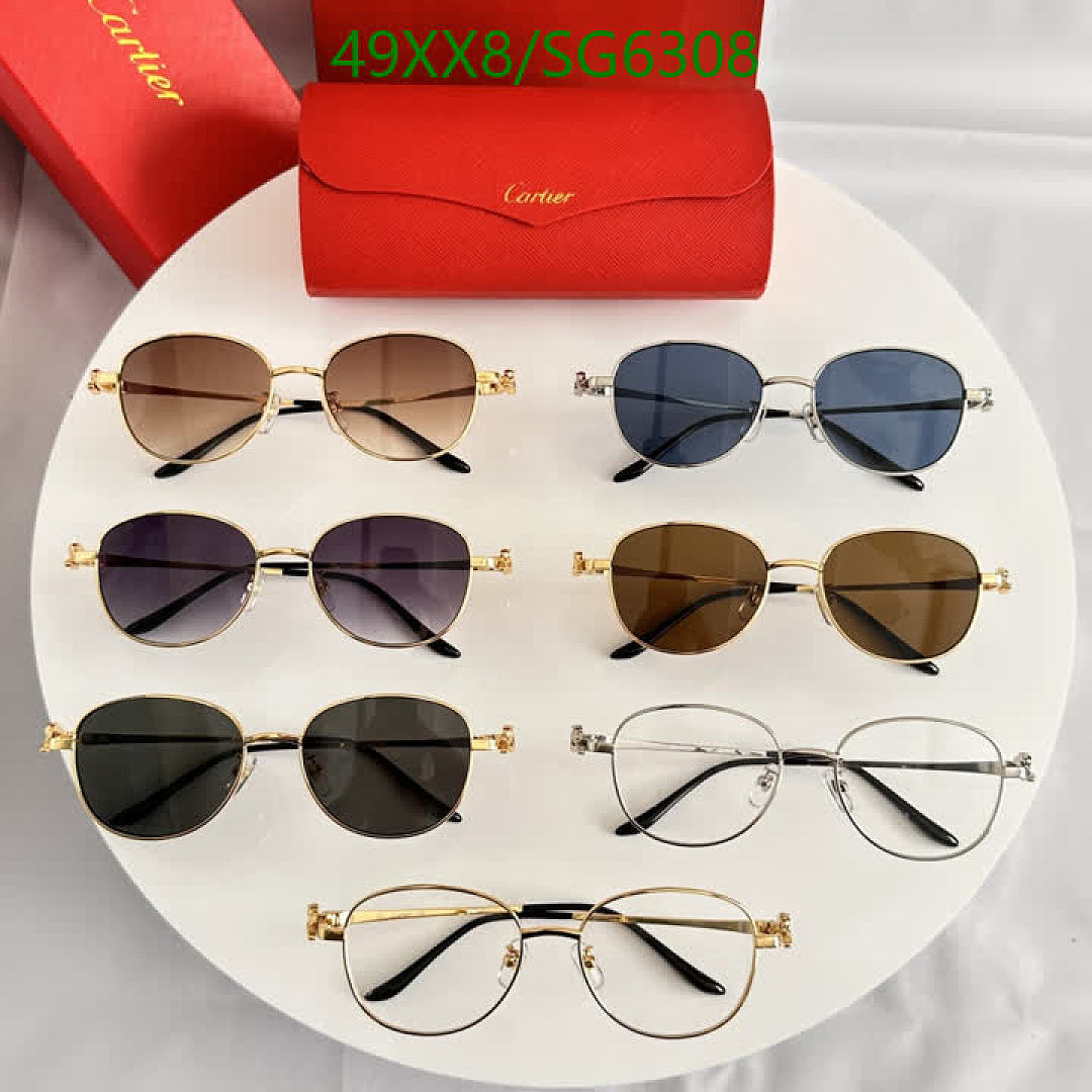 Cartier-Glasses Code: SG6308 $: 49USD