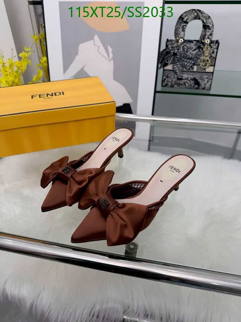 Fendi-Women Shoes Code: SS2033 $: 115USD