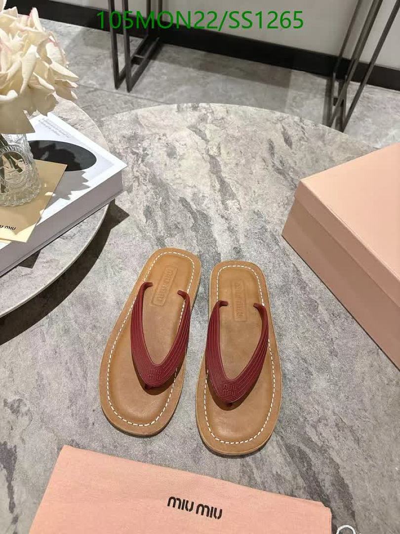 Miu Miu-Women Shoes Code: SS1265 $: 105USD