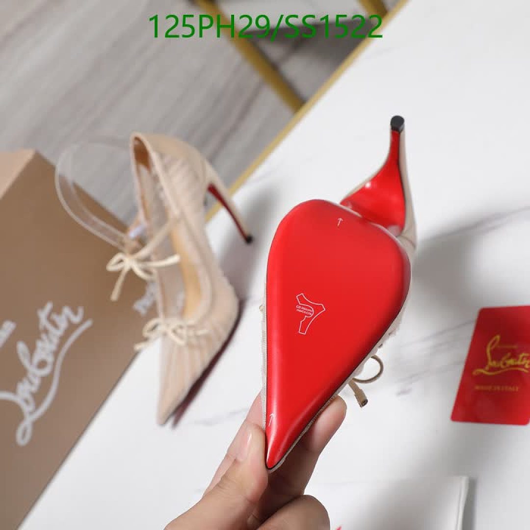 Christian Louboutin-Women Shoes Code: SS1522 $: 125USD