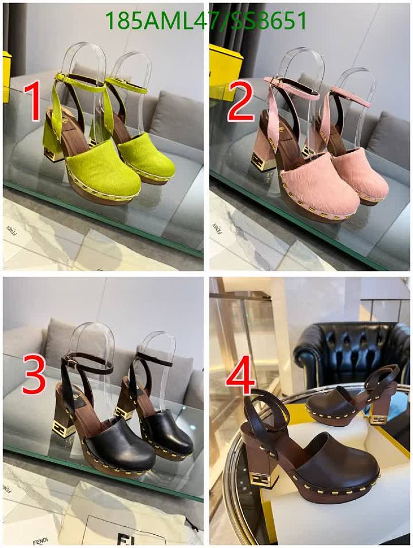 Fendi-Women Shoes Code: SS8651 $: 185USD
