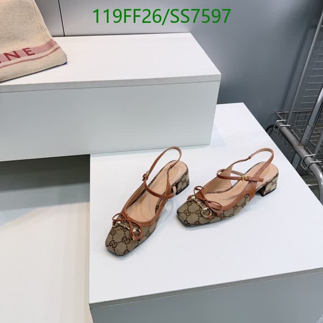 Gucci-Women Shoes Code: SS7597 $: 119USD