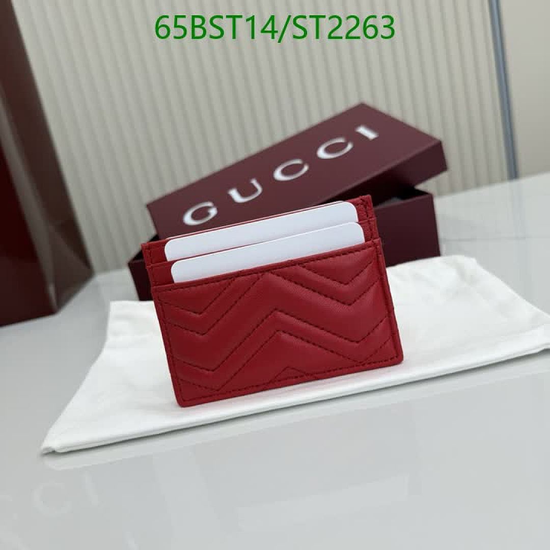 Gucci-Wallet Mirror Quality Code: ST2263 $: 65USD
